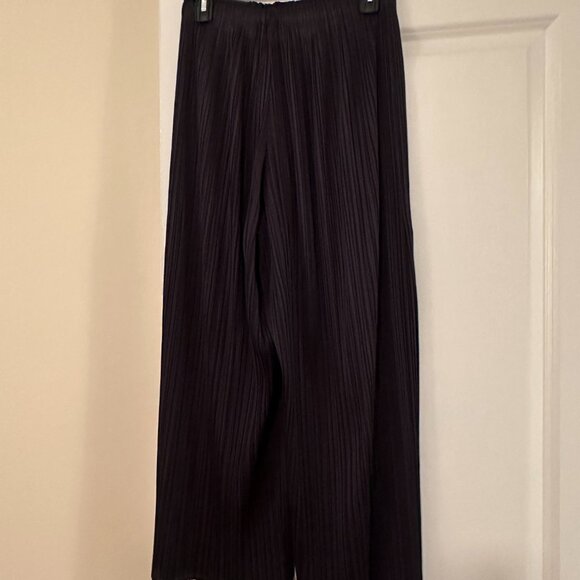 Issey Miyake Pleats Please Navy Pants - Size 5 - Picture 5 of 7
